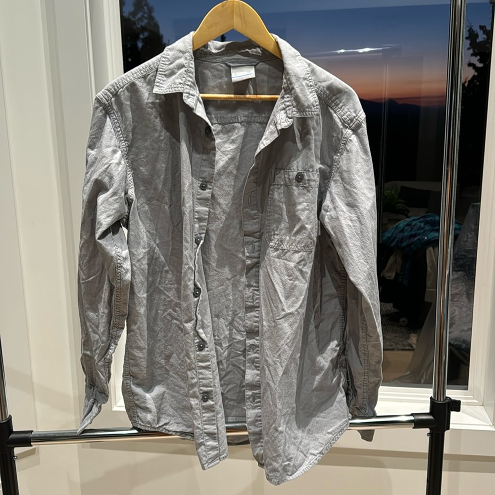 Columbia long sleeve button up